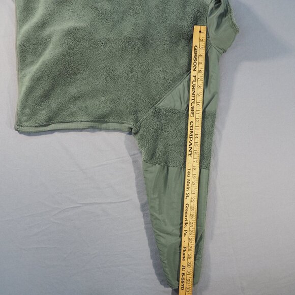 Gen III Fleece Jacket Large Green Cold Weather Full Zip Military Army Bomber - Picture 9 of 11